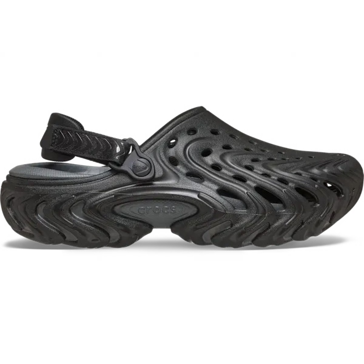 Crocs Echo II Clog Chrome Black