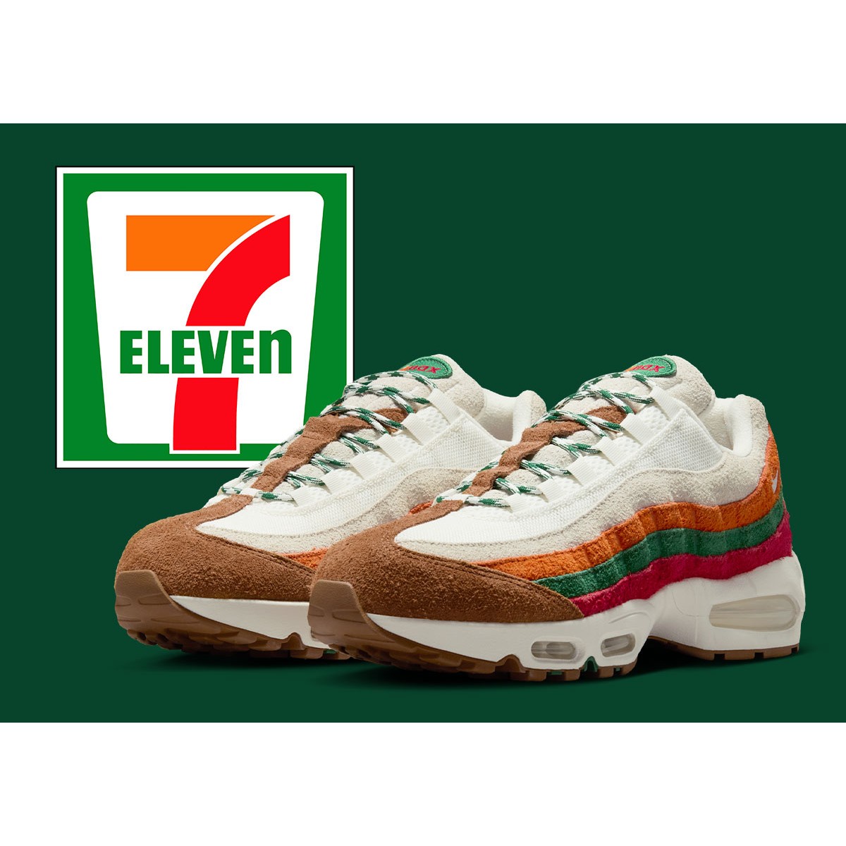 Nike Air Max 95 Big Bubble 7-Eleven