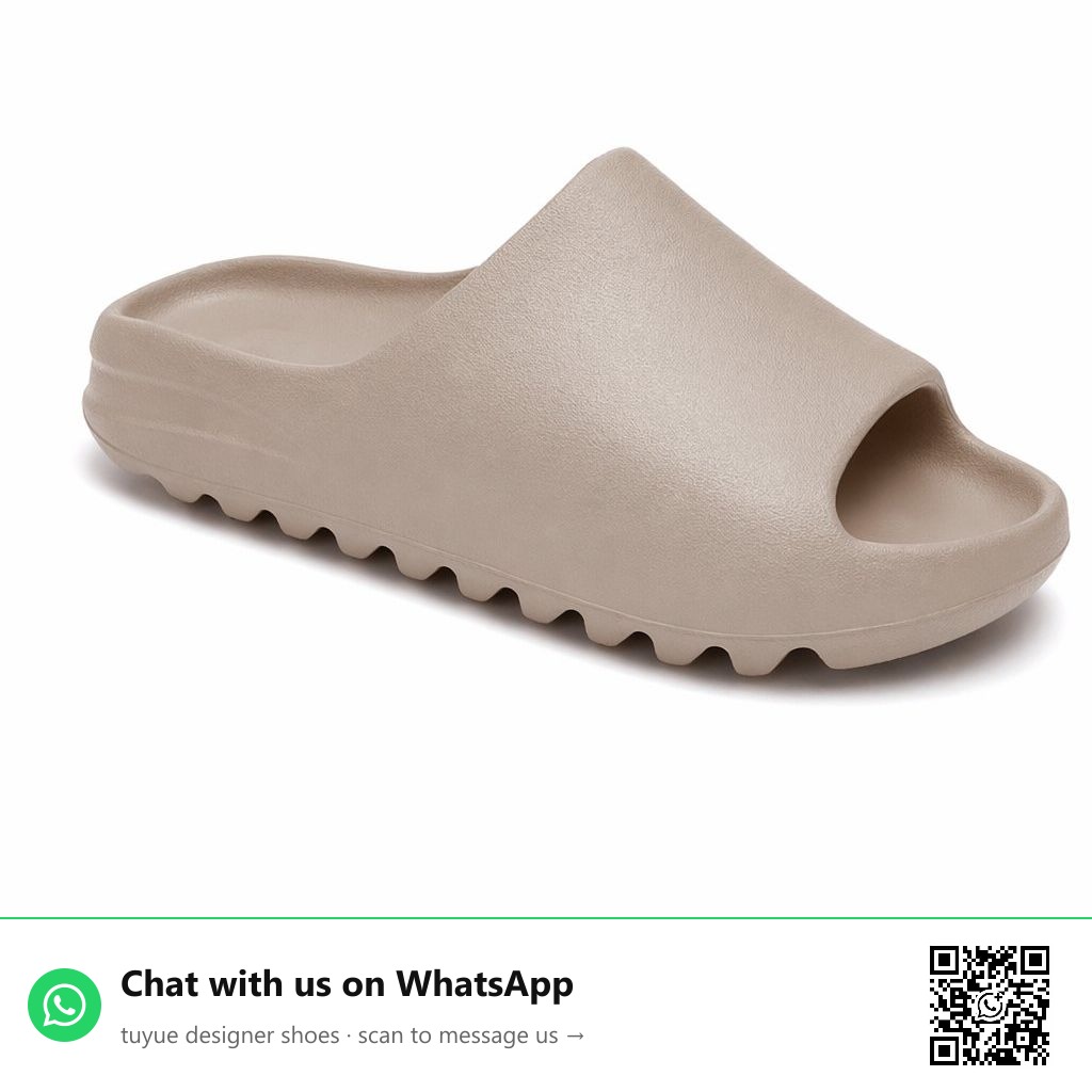Sculpted Slide Sandal · Pure