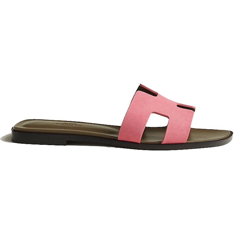 Hermes Oran Sandal Rose Du Desert Goatskin